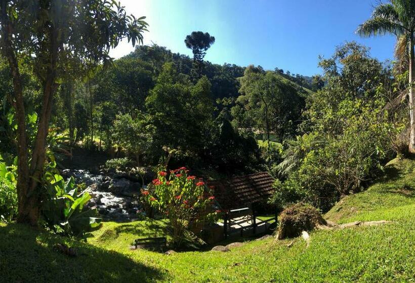 בית מלון כפרי Magia Da Montanha Vista Para O Rio