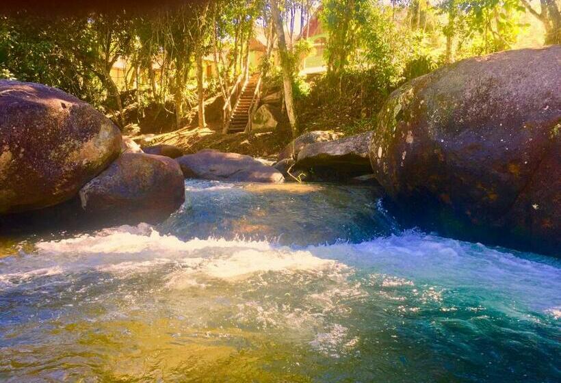 בית מלון כפרי Magia Da Montanha Vista Para O Rio