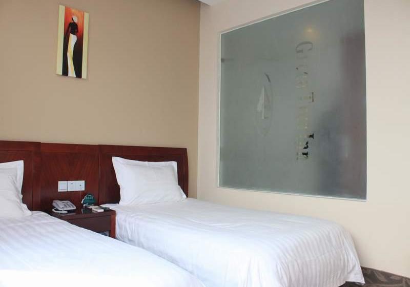 בית מלון כפרי Greentree Inn Shanghai Jiuting Street Express