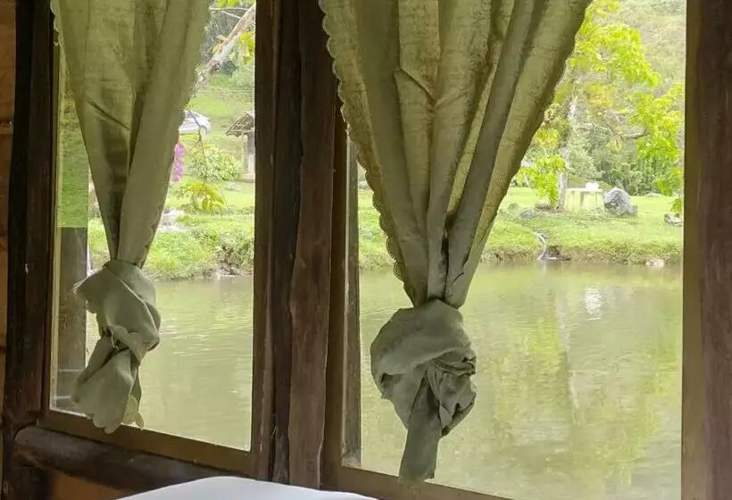 ペンション Sapiens House Cabaña Del Lago