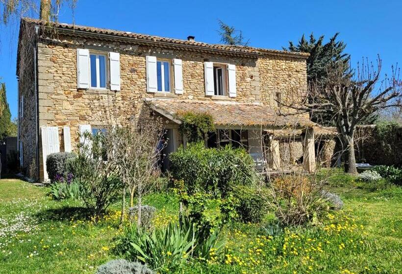Les Romarins B&b, 10 Min D Uzès, Piscine Et Grand Jardin, Table D Hôte