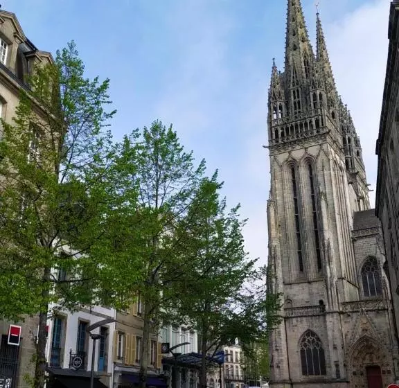 Aamiaismajoitus (B&B) Chambrecosy Salle De Bain Privée