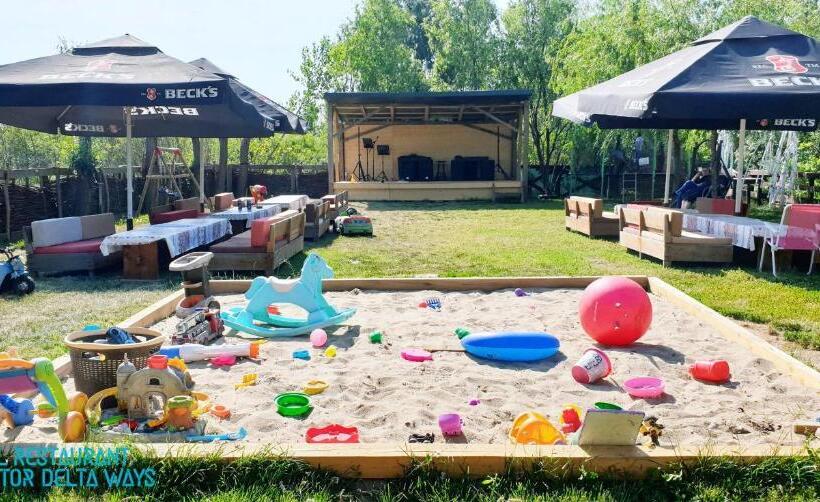 Отель Restaurant Plutitor Delta Ways