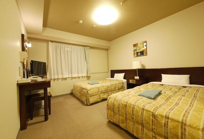 هتل Route Inn Grantia Akita Spa Resort