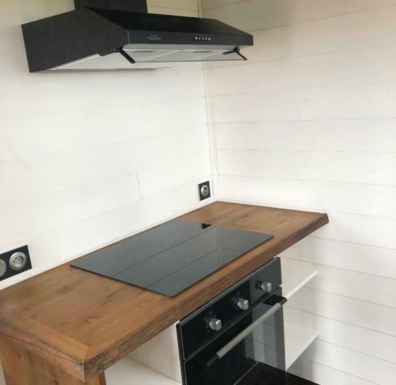 צימר Tiny House Et Bain Nordique à La Ferme