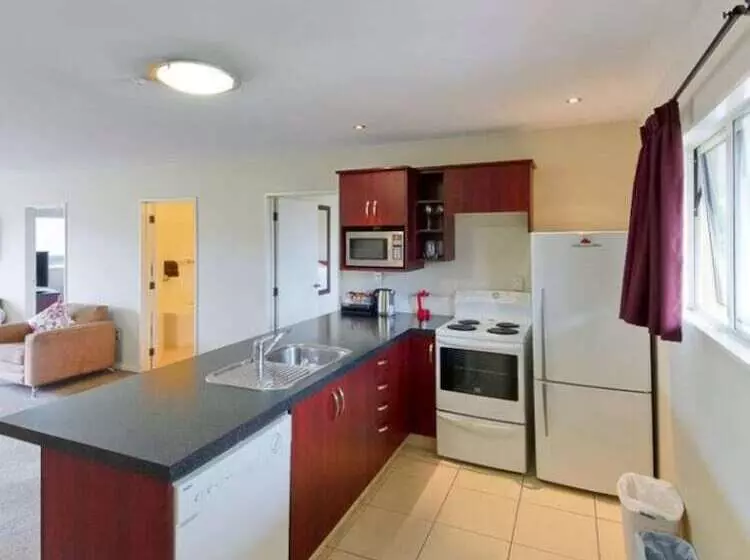 モーテル Asure Avenue Motor Lodge