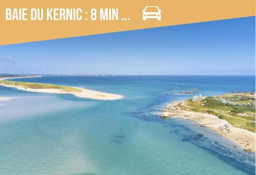 Aamiaismajoitus (B&B) La Casa Du Dolmen Clara, Balnéo Privée, Entre Terre Et Mer