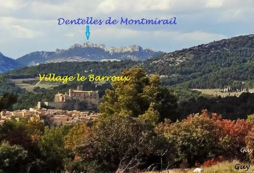 ベッドアンドブレックファースト Le Nid Au Pied Du Mont Ventoux