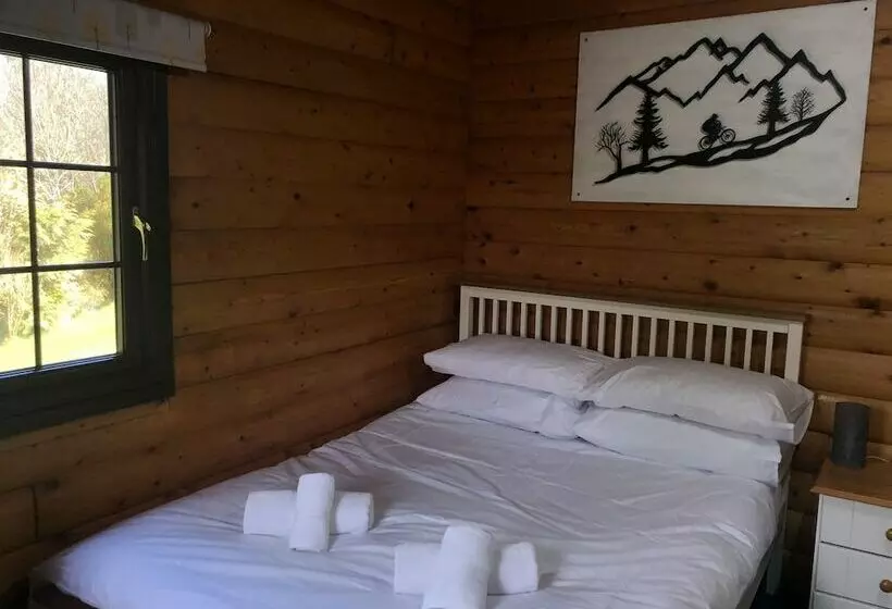 Snowdonia Log Cabin With 2 Beds W/ Private Garden