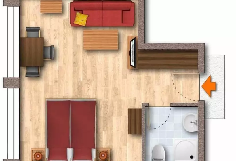 Pension Gasthof Restaurant Waldcafé