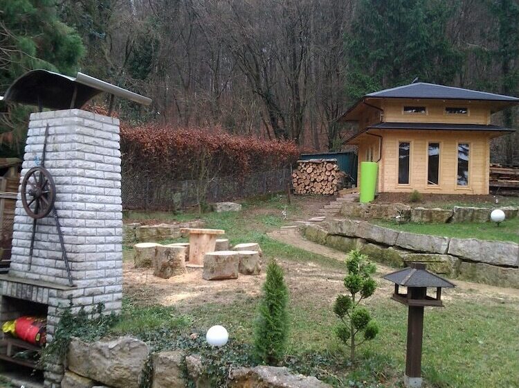 צימר Pension Am Waldrand