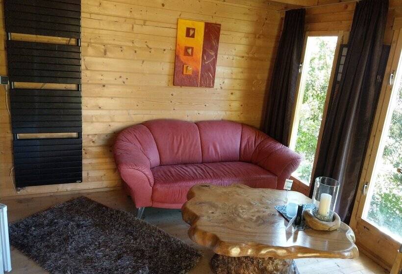 צימר Pension Am Waldrand