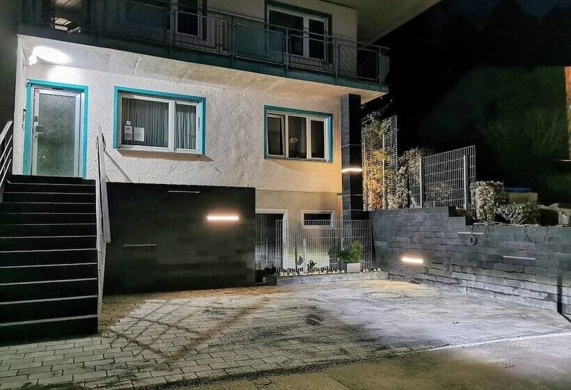 צימר Pension Am Waldrand