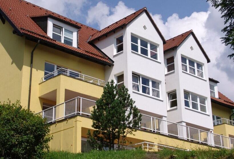 هتل 4 Sterne Apartmenthaus Glück Auf