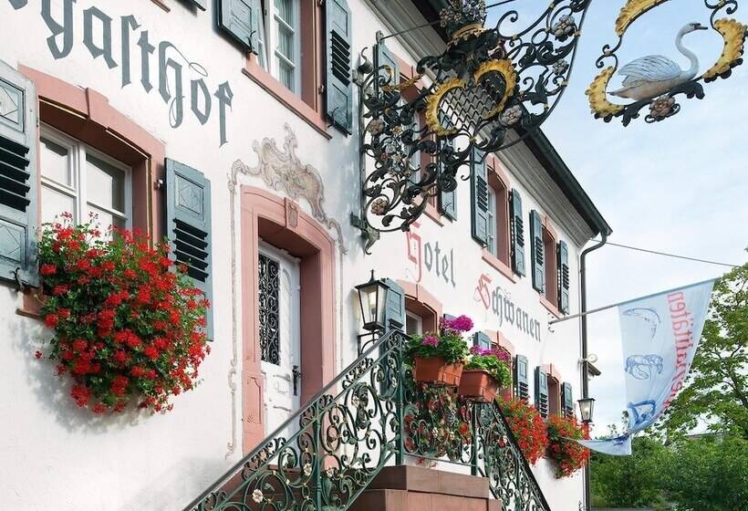 펜션 Flair Hotel Schwanen