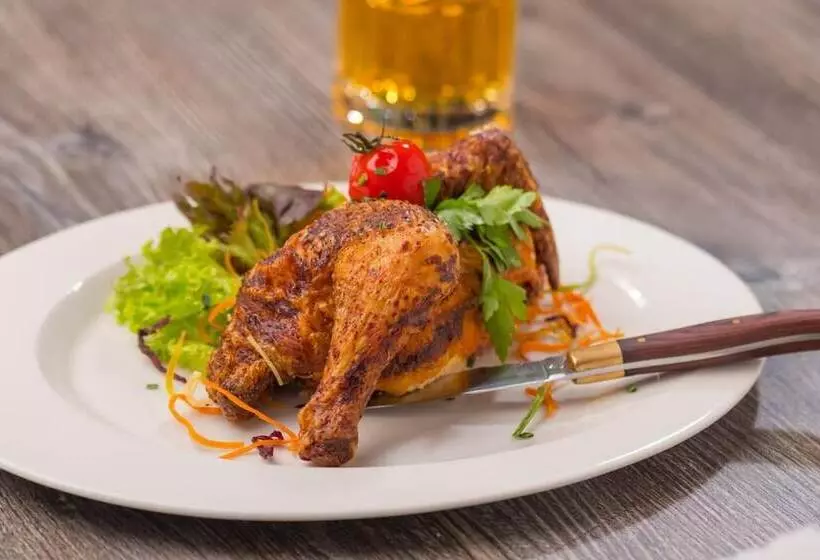 펜션 Landgasthof Rebstock