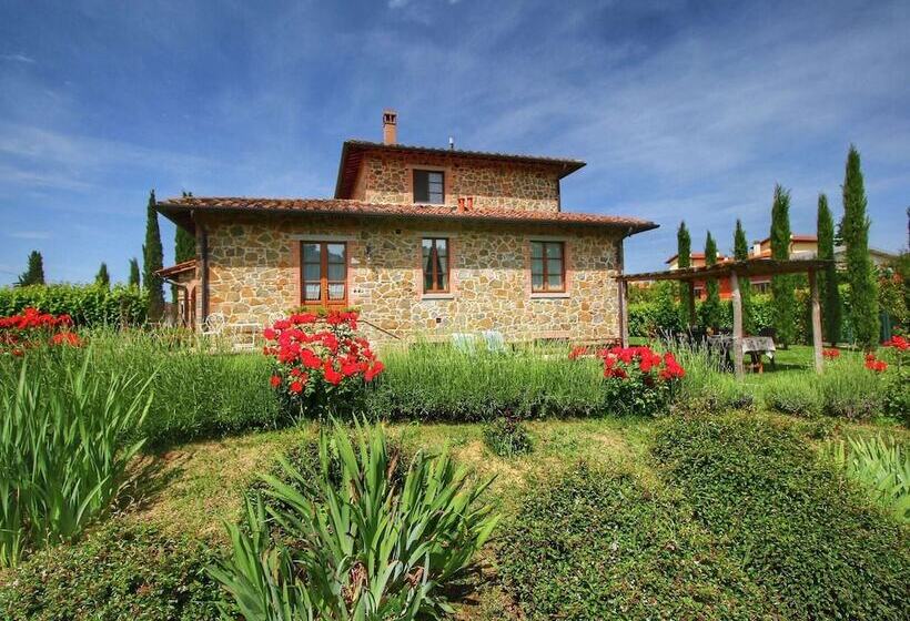 Nice Apartment In Lucignano With Shared Pool