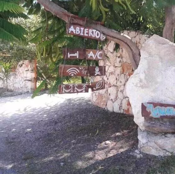 Hotelli Iguana Rana Cabins Bacalar