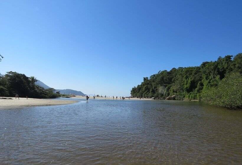 Pension Aldeia Itamambuca Chalé Camping Ubatuba