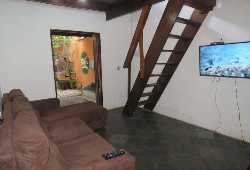 Pension Aldeia Itamambuca Chalé Camping Ubatuba