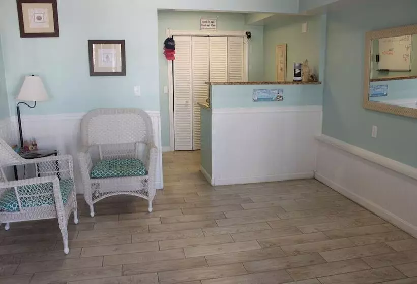 Motelli Sandcastle Beachfront Inn