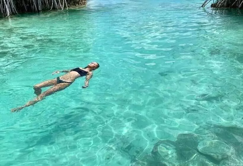 ホテル Casa La Joya Bacalar