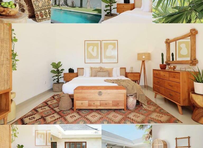 Beautiful Tropical Boho 3br Villa, Berawa Canggu, Bali