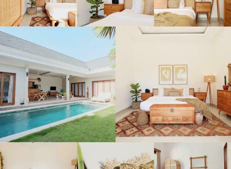 Beautiful Tropical Boho 3br Villa, Berawa Canggu, Bali