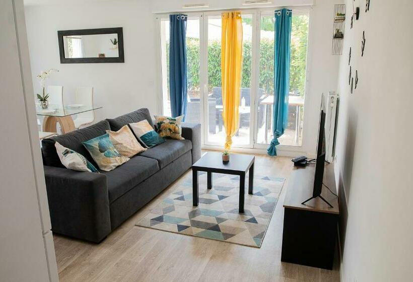 T3 Bord De Seine,proche Centre Ville,parking Privé