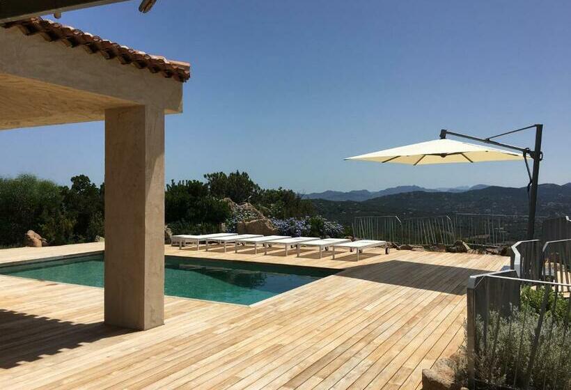 Villa With Pool And Panoramic View Costa Smeralda