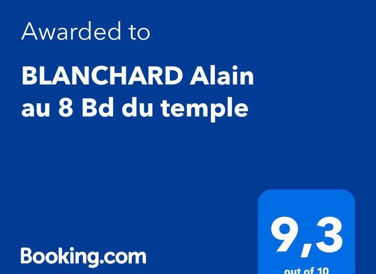 민박 Blanchard Alain Au 8 Bd Du Temple