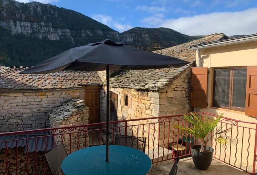مبيت وإفطار Manoir Du Charme Dans Les Gorges Du Tarn Causses Lozere