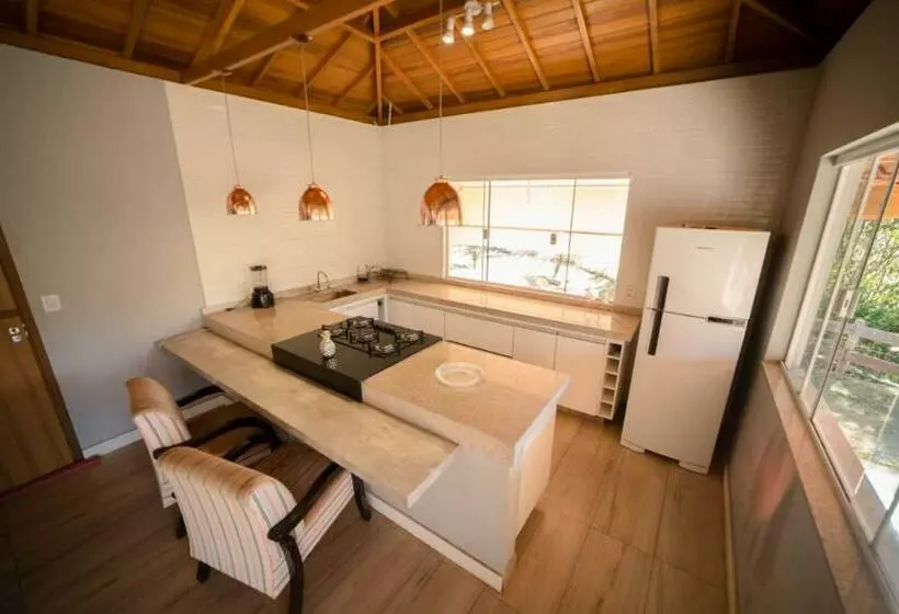 Casa De Campo Com Piscina Cascata Artificial