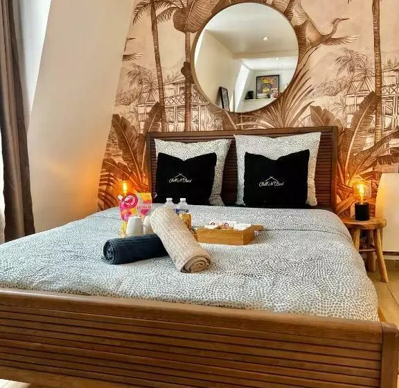 Studio Exotique Hyper Centre Enghien 12min Paris