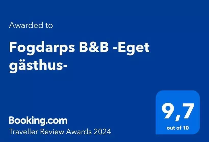Fogdarps B&b  Eget Gästhus