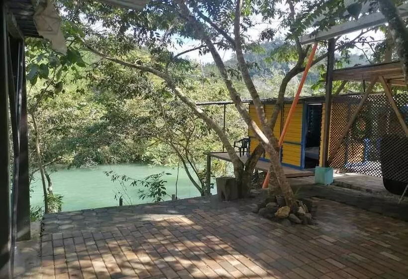 پانسیون Room In Cabin Rafting Hut By The River
