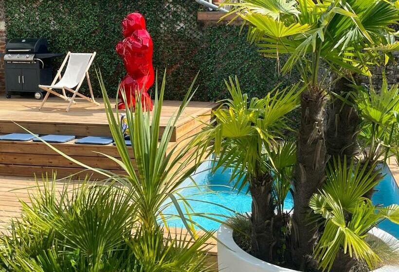 住宿加早餐 Aux Remparts De Montreuil