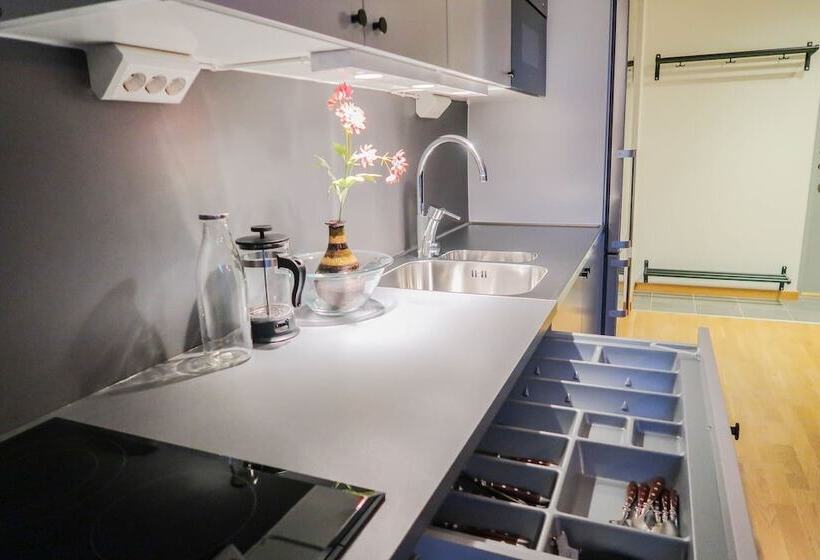 Luxury Business Studio Apartment Garden View