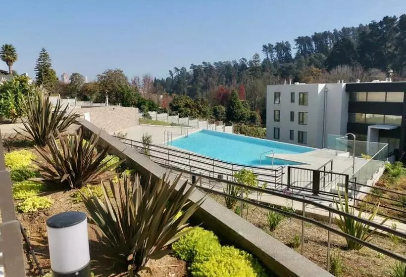 Hermoso Departamento Reñaca Con Piscina