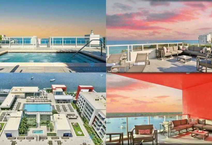 هاستل Rooftop Pool & Hot Tub   Gym   Near Beach