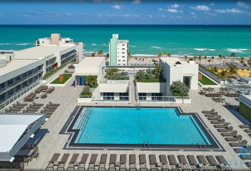 هاستل Rooftop Pool & Hot Tub   Gym   Near Beach