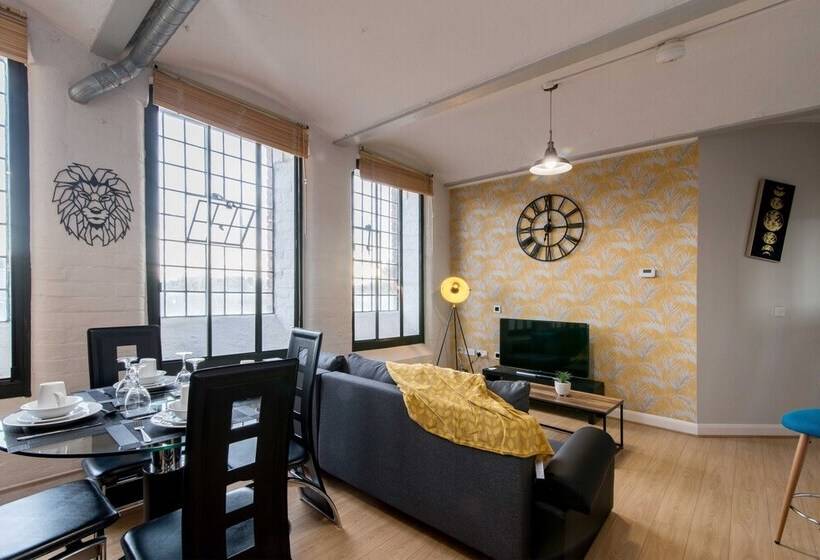 Sublime Stays Derby Millhouse, 2 Bed Apartment