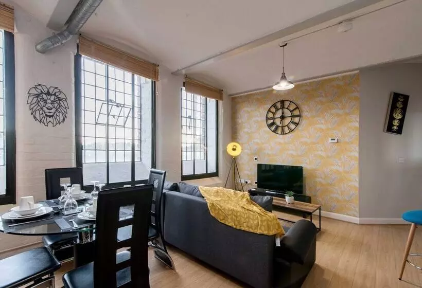 Sublime Stays Derby Millhouse,   2 Bed Apartment