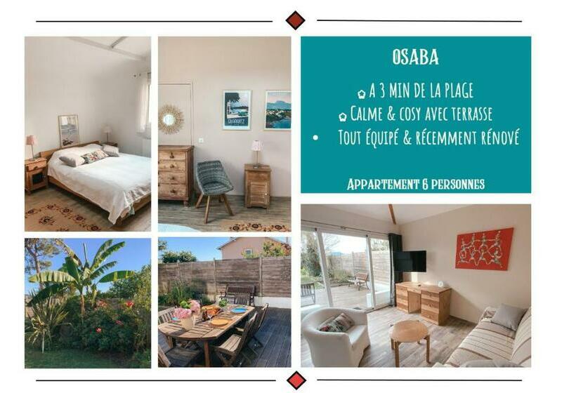 Osaba Proche Plage Et Terrasse