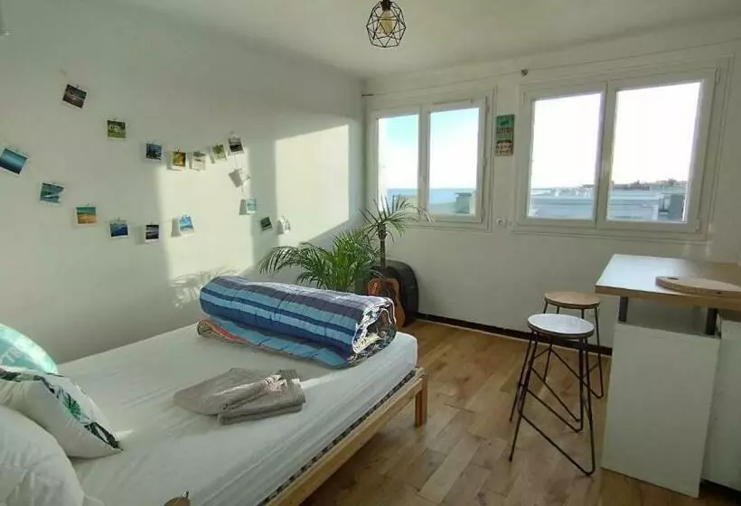 Cosy Studio En étage Résidence Front De Mer
