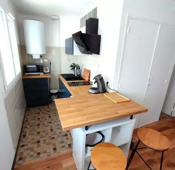 Cosy Studio En étage Résidence Front De Mer