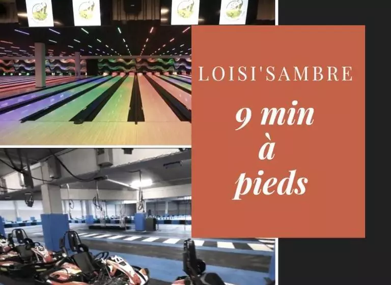 Appart Confort#1, Centre Ville, Gare à Pieds Proche Commodités