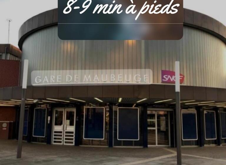 Appart Confort#1, Centre Ville, Gare à Pieds Proche Commodités