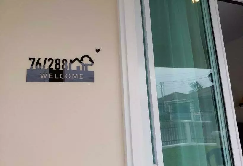 Happy Space วิลล่าทั้งหลัง 2นอน 2น้ำ ฟรี Wifi จอดรถ