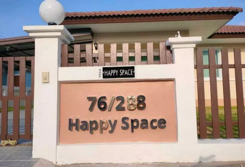 Happy Space วิลล่าทั้งหลัง 2นอน 2น้ำ ฟรี Wifi จอดรถ
